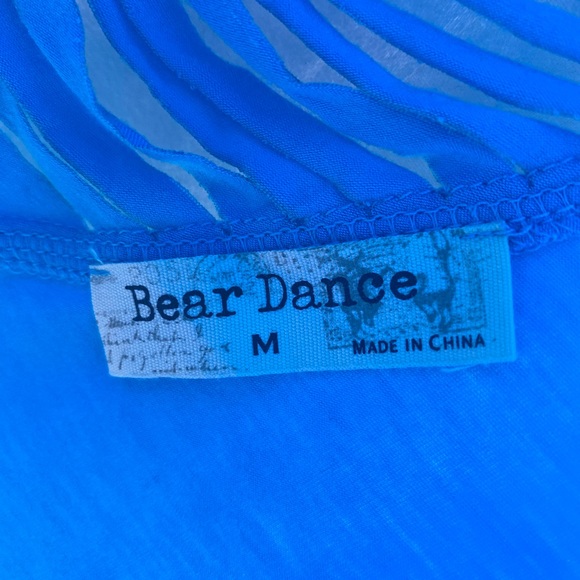 Turquoise Cutout Top - Picture 3 of 3